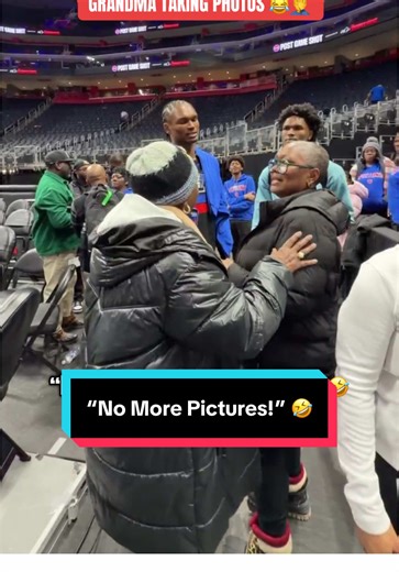 Doesn’t matter who you are, moms grandmas know best 🙂‍↕️😂 #NBA #basketball #AmenThompson #AusarThompson