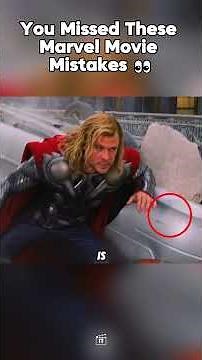 Marvel Movie Mistakes You’ll Never Unsee 😳🕷️ (MCU Editing Fails)