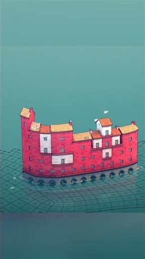 Hello Türkiye Townscaper #gaming 3#reklamdeğildir #townscaper #building #viral #trending #gameplay