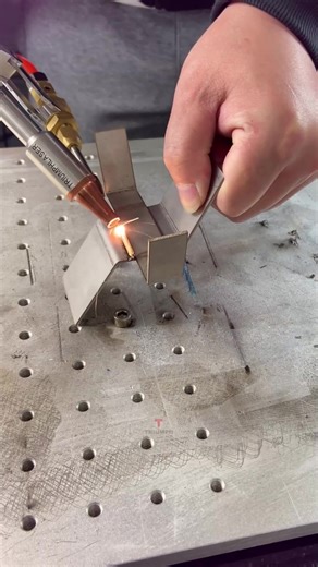 I welded a mini chair with triumph laser welding machine We’ve been manufacturing laser machines for over 20 years. Happy to help if you have any questions. #laserwelder #laserweldingmachine #welding #tig #triumphlaser