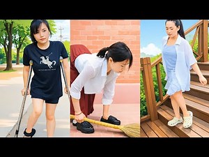 🚨Polio Woman🌹Walking with Crutches | Real Strength, Grace & Daily Life | Part 1