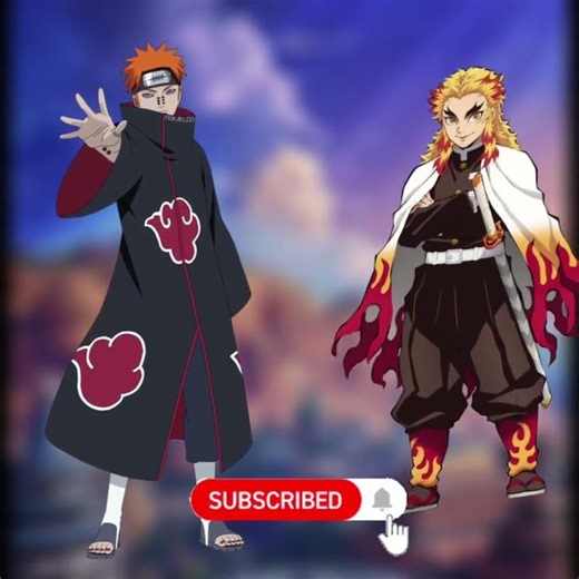 Naruto vs demons slayer (pain vs demons slayer) Sasuke vs demons slayer #edit #shorts