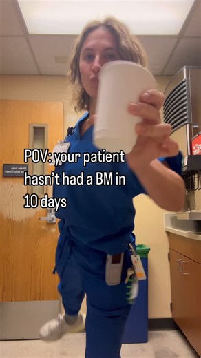 brooke⚡️ on Instagram: "ULTIMATE poop hack — Hot Buttered Prune Juice — the best mocktail I have!!! Can’t discharge a patient without a poo?? All the miralax and sennacot in the world can’t do ya like some prune and butter! I also think we all do the poop dance, it’s a skill to make someone poop after 10 days of failed attempts— no one is more excited for your BM than your nurse 😂😂 -KEEP THE BATHROOM CLOSE -please heat it up… butter will be clumpy if you don’t lol -yes i’ve tried it, yes it wo