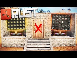 КАК МОЖЕТ ХРАНИТЬСЯ СТОЛЬКО РЕСУРСОВ ЗА ДЕРЕВЯННЫМИ ДВЕРЬМИ?!(РАСТ РЕЙД | RUST RUID)