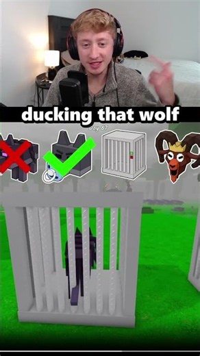 ducking that wolf #roblox