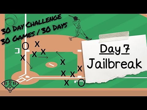 Jailbreak // Fun Baseball Games to Play for Youth Coaching Practice Plans