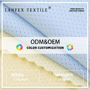 [Hot Item] 90.4%Polyestr 9.6%Spandex Interlock Knitted Sports Stretch Tissu Textile Mesh Fabric Dresses