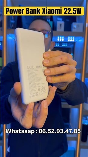 Xiaomi power bank lite 10000mah 22.5W #xiaomi #powerbank