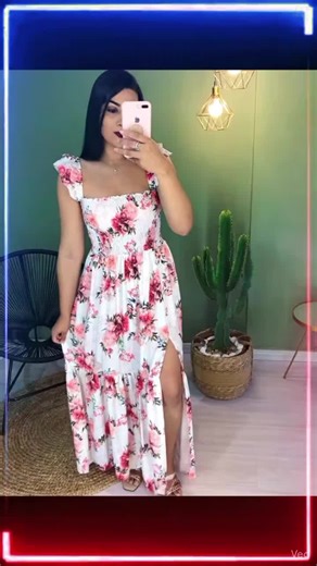 🤣🌺 “Coloquei o Vestido Longo Floral e agora até as borboletas me seguem achando que virei uma flor premium… esse elastec tá trabalhando mais que eu!” Vestido longo elastec verão floral alcinha manguinha #VestidoLongo #ModaFloral #LookDoDia #Verão2025 #Tendência