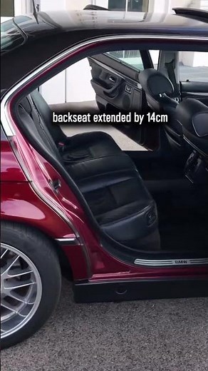 Chiaretto Red — iconic 1995 BMW E38 750iL V12