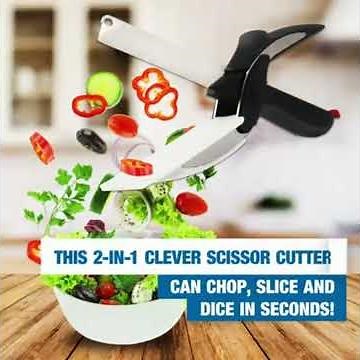2 in 1 Smart Cutter Kitchen Knife QuayMall com