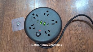 Power Strip Surge Protector-6.56 ft Retractable Travel Extension Cord Portable Powerstrip with 5 Outlet 2 Smart USB Port 2 USB C for Home Office Travel