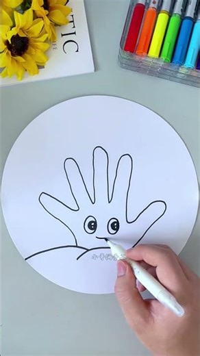 Spring's Majestic Trees: Children's Artistry Celebrated on Arbor Day