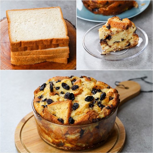 This Is The Best Bread Pudding Recipe I've Ever Tasted | Easy, Quick & Simple To Make | Bread Pudding | N'Oven Foods