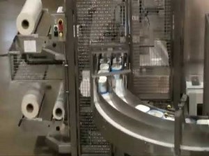 Complete Dairy Packaging Line Overview - Shrink Bundling System