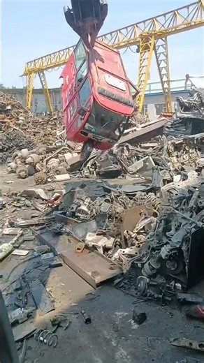 Waste car recycling process