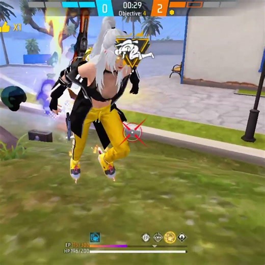 1 HP Par Clutch 😱 Impossible Lagta Hai #freefire #shorts