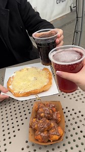 Büszkeségünk, a lángos! 🇭🇺Langos is the answer for the real Hungarian street food! Simple, but heavy. 🇭🇺 #ligetilangos #pavilonkert #varosliget | Ligeti Lángos