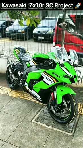 Kawasaki Ninja Zx10r SC Project Sound 💨😈 #kawasaki #zx10r #scproject #sound #scprojectsound #shorts