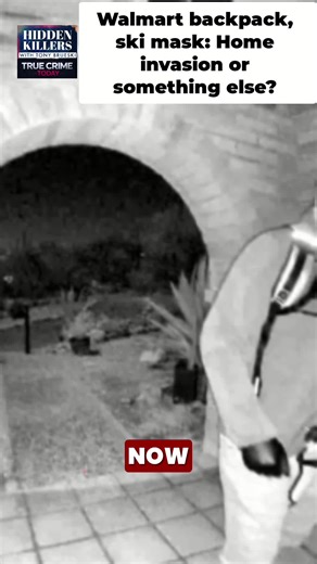 Doorbell cam footage reveals a ski-masked figure with a Walmart backpack, gloves, and an unidentifiable holster. The full backpack is a major clue – was it a home invasion or utter confusion? #HiddenKillers #TrueCrimeToday #TrueCrime #Crime #Mystery #CrimeJunkie #NancyGuthrie