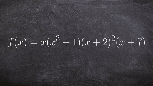 How to find the multiplicity from a set of polynomial factors