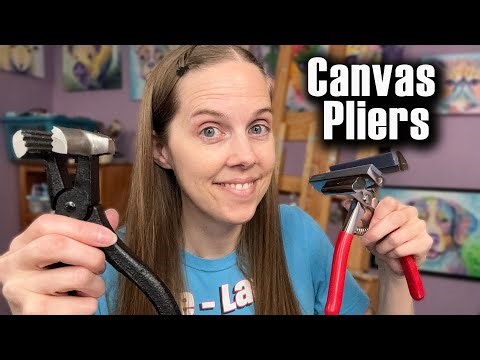 What are the BEST Canvas Stretcher Pliers for Artists?