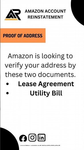 Proof Of Address Utility Bill for Amazon Account Activation #amazon #amazonsellercentral