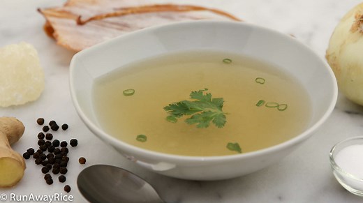 Pork Stock (Nuoc Leo)