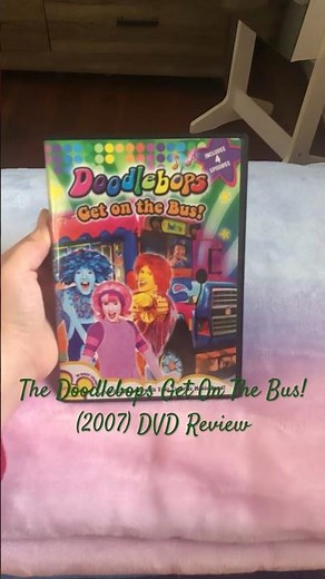 The Doodlebops Get On The Bus! (2007) DVD Review #thedoodlebops 🩷💙🧡🎶🎵🎤🎹🎸🥁🎁🔎🚂🌙