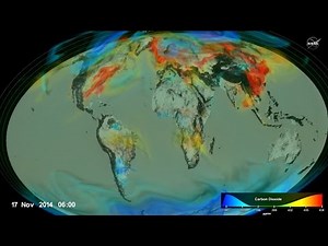 3D-s modellen követhető a szén-dioxid áramlása a Föld légkörében