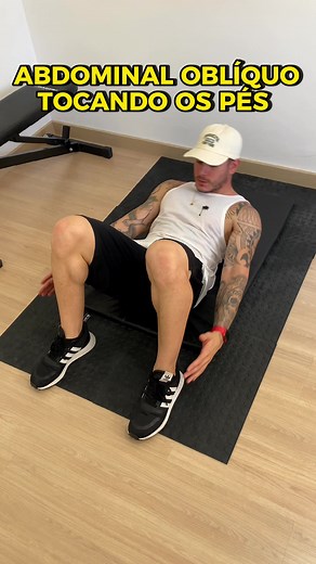 Exercícios de Abdominal Oblíquo para Iniciantes