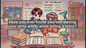 5000 Must Know SAT Vocabulary - Gesticulate: Exploring the Art of Expressive Body Language