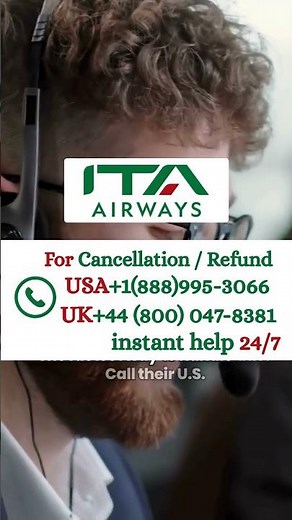 ITA Airways Cancellation & Refund Policy Explained 2026