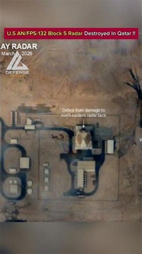 Iran Just Took Out a $1.1B US Radar at Al Udeid Base 😳 | AN/FPS-132 Hit