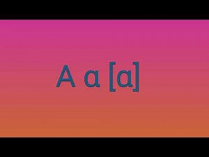 Greek Alphabet Sounds