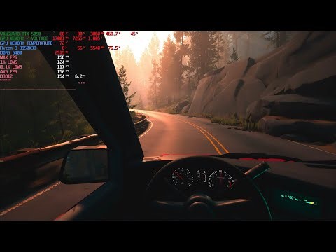 Pacific Drive 4K Native MSI Vanguard RTX 5090 AMD Ryzen 9 9950X3D Performance Benchmark