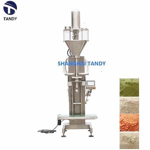 [Hot Item] Talc Powder Filling Big Pouch Auger Packer Machine by Manual