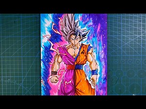 How to Draw Gohan BEAST Vs Goku ULTRA instinct 🔥[Dragonball]
