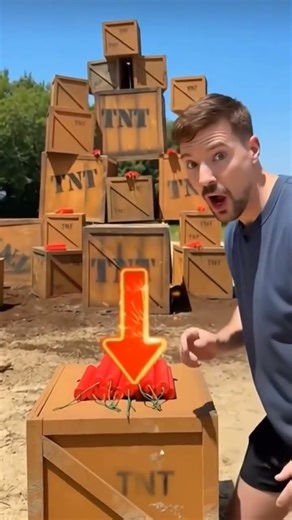 Subscribe To Explode The TNT. #mrbeast 🚀🚀🚀🚀