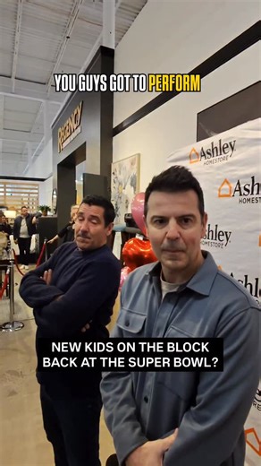 Q102 Philly | Did you know @nkotb was the first musical act to perform at the big half time show? Jordan & Jonathan Knight let us in on the fun fact... | Instagram
