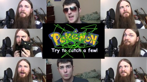 Pokémon theme parody acapella - 'Try to catch a few' ft. Dookieshed
