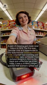 56K views · 468 reactions | The first barcode was not lines but a bullseye pattern inspired by Morse code. | The History Page | Facebook