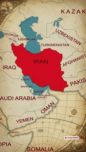What Iran's Military Reach Actually Looks Like #map #iran #defense