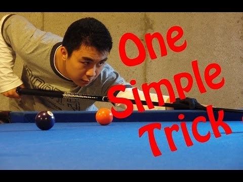 Instantly become a better pool player!! one simple trick!