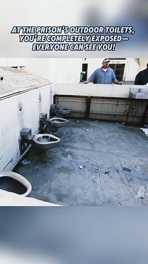 The Harsh Reality Behind Bars: Prison Toilets That Offer No Privacy Watch full video here in comments | Crime Hunters