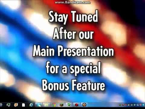 Stay Tuned After our Main Presentation for a special Bonus Feature Bumper 2004