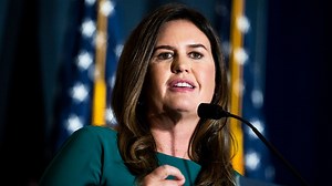 Sarah Huckabee Sanders on hostile press, conservatives fighting back