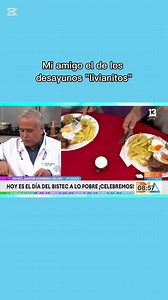 Un día normal en el estudio de Tu Día🧐😅☀️desayunando bistec a los pobre a las 9 am. #TuDía de LUNES a VIERNES desde las 08:00 horas por las pantallas del 13 y todas sus plataformas📲💻🖥️ | Tu Día