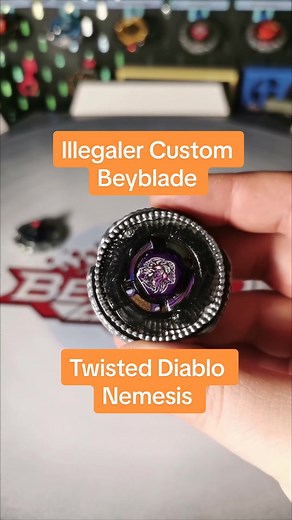 Illegaler Custom Beyblade: Twisted Diablo Nemesis Zusammenbau