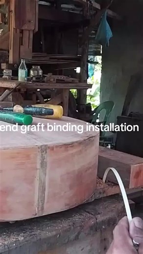 ##diyhandmadeacousticguitar #bindinginstallation #crafts
